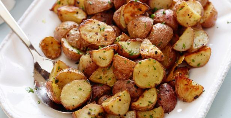 Sarımsaklı Kavrulmuş Patates