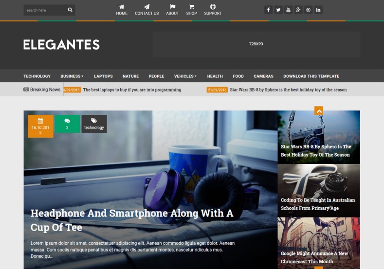 elegantes-blogger-teması