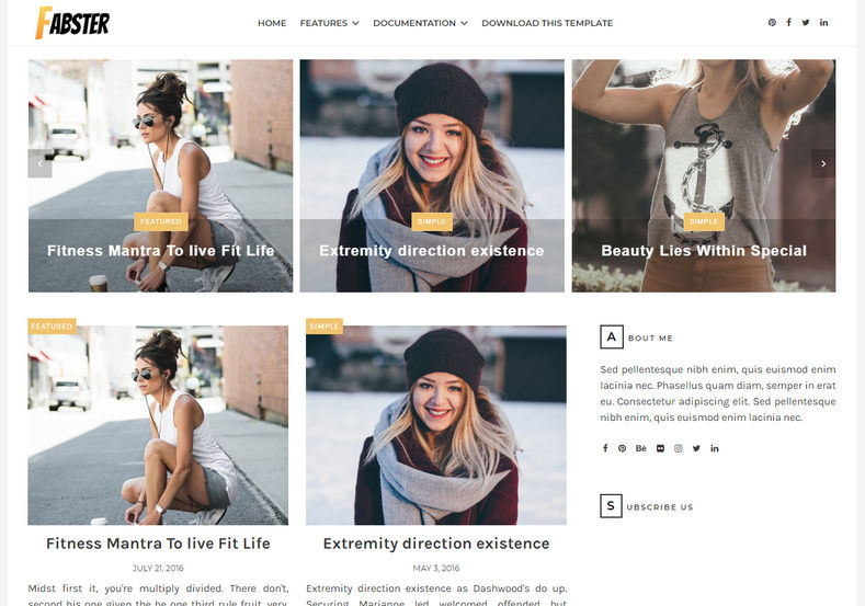 fabster-blogger-theme