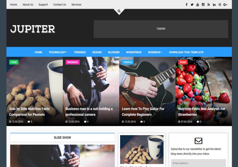 jupiter-blogger-theme