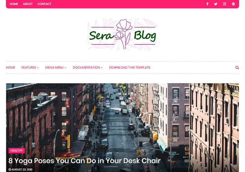 sera-blogger-blog-theme