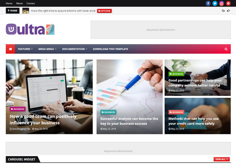 ultramag-blogger-theme