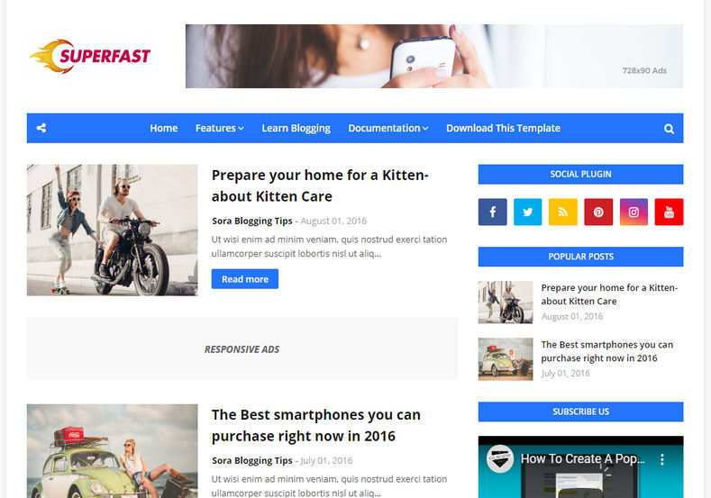 superfast-blogger-temasi
