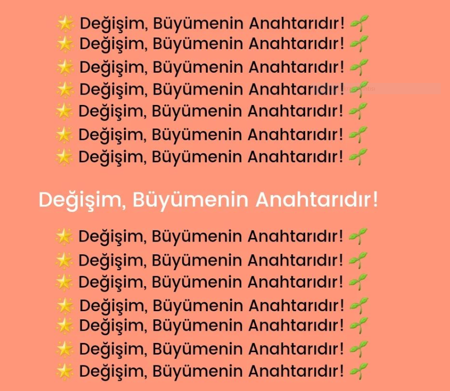 değişim