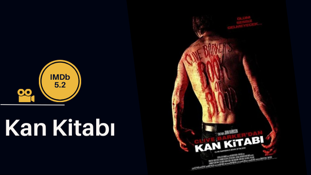 Korku Filmi Önerisi Clive Barker’dan Kan Kitabı